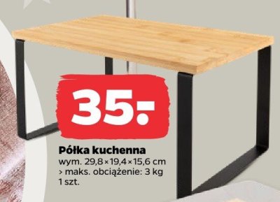 Półka kuchenna  promocja w Netto