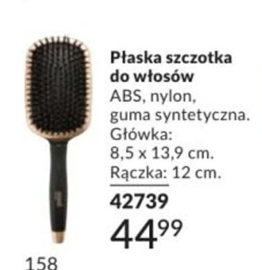 Płaska szczotka do włosów AVON promocja w AVON