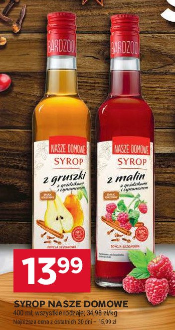 Syrop z malin Nasze domowe promocja