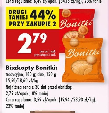 Biszkopty duo Bonitki promocja