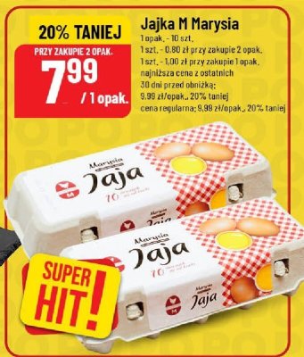 Jajka M Marysia 10 szt. promocja w POLOmarket
