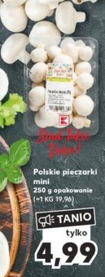 Pieczarki mini K-classic stąd takie dobre! promocja