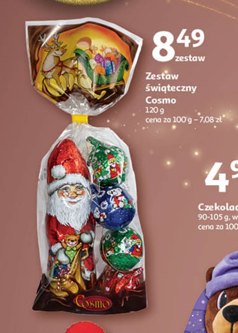 Zestaw świąteczny Cosmo promocja w Auchan