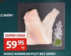 Dorsz norweski filety bez skóry promocja