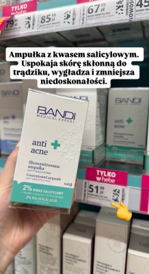 Ampułka anti acne skoncentrowana antytrądzikowa z 2% kwasem salicylowym promocja w Hebe