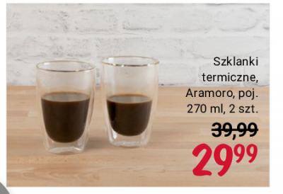 Szklanki termiczne 270 ml aramoro promocja