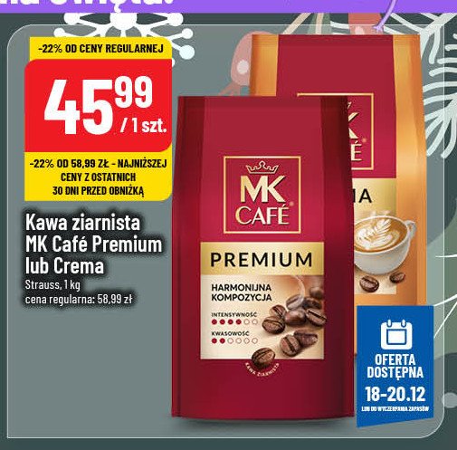 Kawa Mk cafe promocja w POLOmarket