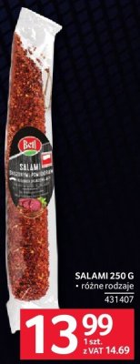 Salami 250 g promocja w Selgros