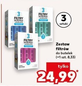 Filtry do butelki Dafi promocja w Kaufland