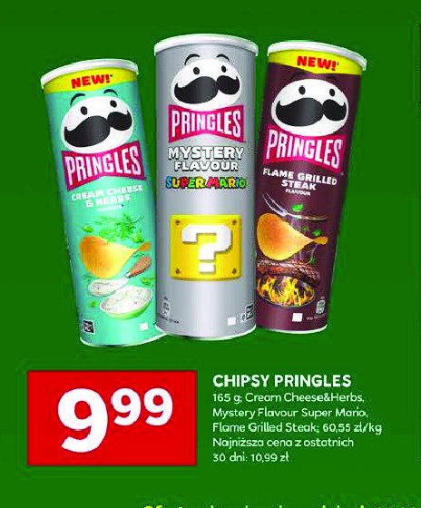 Chipsy sour cream & herbs Pringles promocja