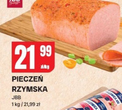 Pieczeń Rzymska JBB promocja w Chorten