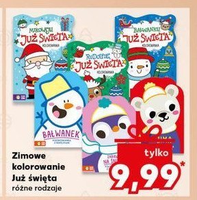 Kolorowanki zabawy na śniegu promocja