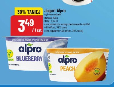 Jogurt Alpro wybrane rodzaje promocja w POLOmarket