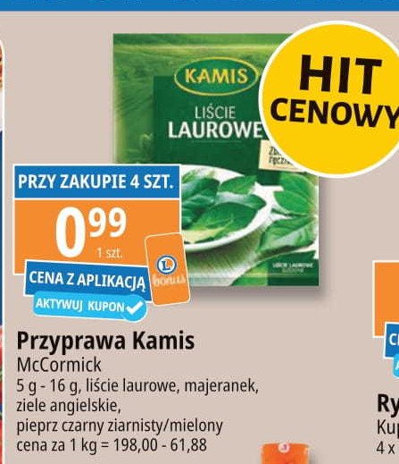 Liście laurowe Kamis promocja