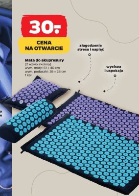 Mata do akupresury promocja w Netto