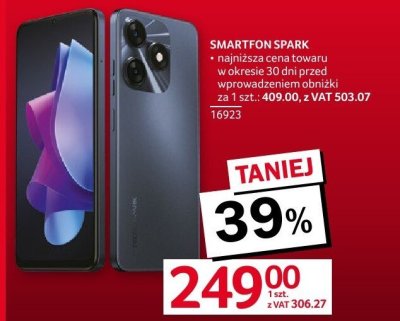 SMARTFON SPARK promocja w Selgros