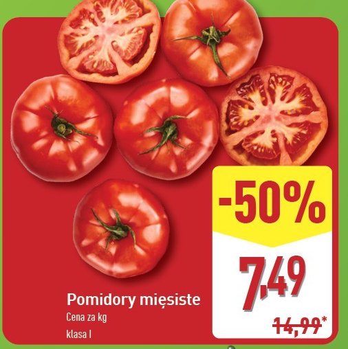 Pomidor mięsisty promocja w Aldi