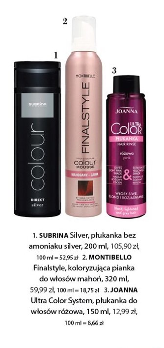 Płukanka różowa Joanna ultra color system promocja