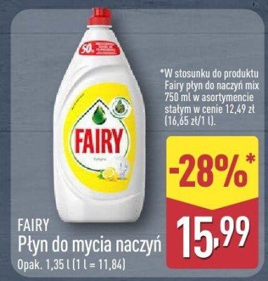 Płyn do mycia naczyń promocja w Aldi