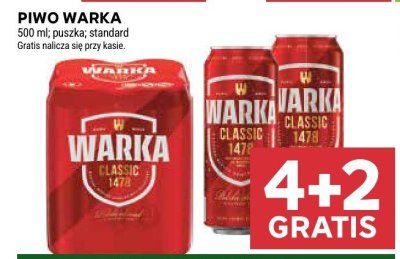 Piwo Warka promocja w Stokrotka