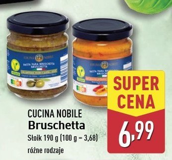 Bruschetta z oliwkami Cucina nobile promocja w Aldi