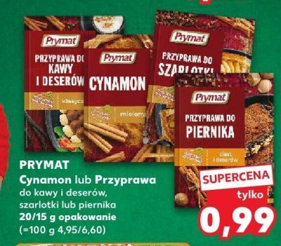 Przyprawa do szarlotki promocja w Kaufland