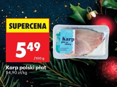 Karp polski płat promocja w Biedronka