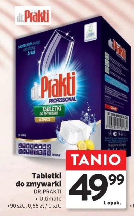 Tabletki do zmywarki Clovin dr.prakti promocja