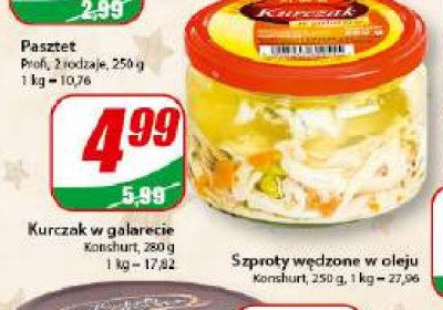 Kurczak w galarecie Konshurt promocja