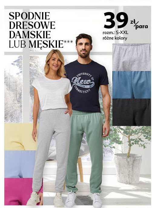 Spodnie dresowe s-xxl Auchan inextenso promocja