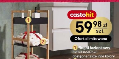Regał łazienkowy  promocja w Castorama