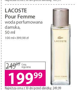 Woda perfumowana Lacoste promocja