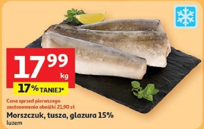 Morszczuk tusza glazura Auchan promocja w Auchan