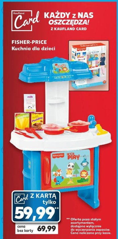 Kuchnia dla dzieci Fisher-price promocja