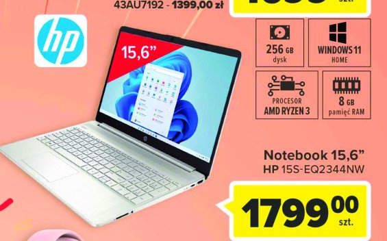 Laptop 15.6" Hp promocja