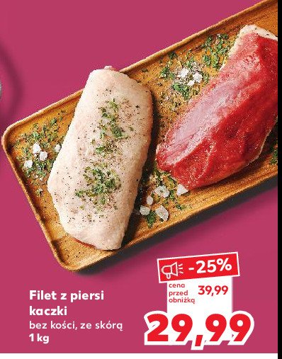 Filet z piersi kaczki promocja