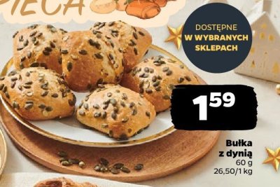 Bułka z dynią promocja w Netto