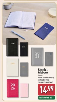 Kalendarz książkowy promocja w Aldi