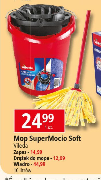 Mop super mocio soft Vileda promocja