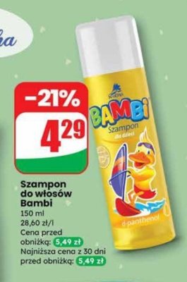 Szampon do włosów  promocja w Dino
