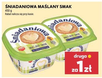 Maślany smak Śniadaniowa promocja w Stokrotka