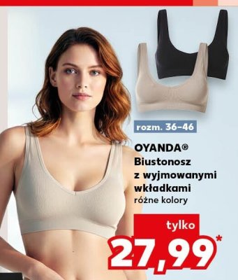 Biustonosz z wyjmowanymi wkładkami promocja w Kaufland