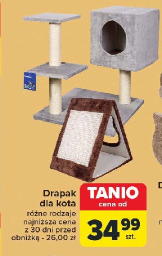 Drapak dla kota promocja