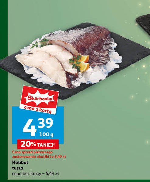 Halibut tusza promocja