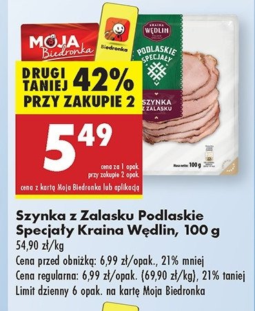 Szynka z zalasku Kraina wędlin podlaskie specjały promocja