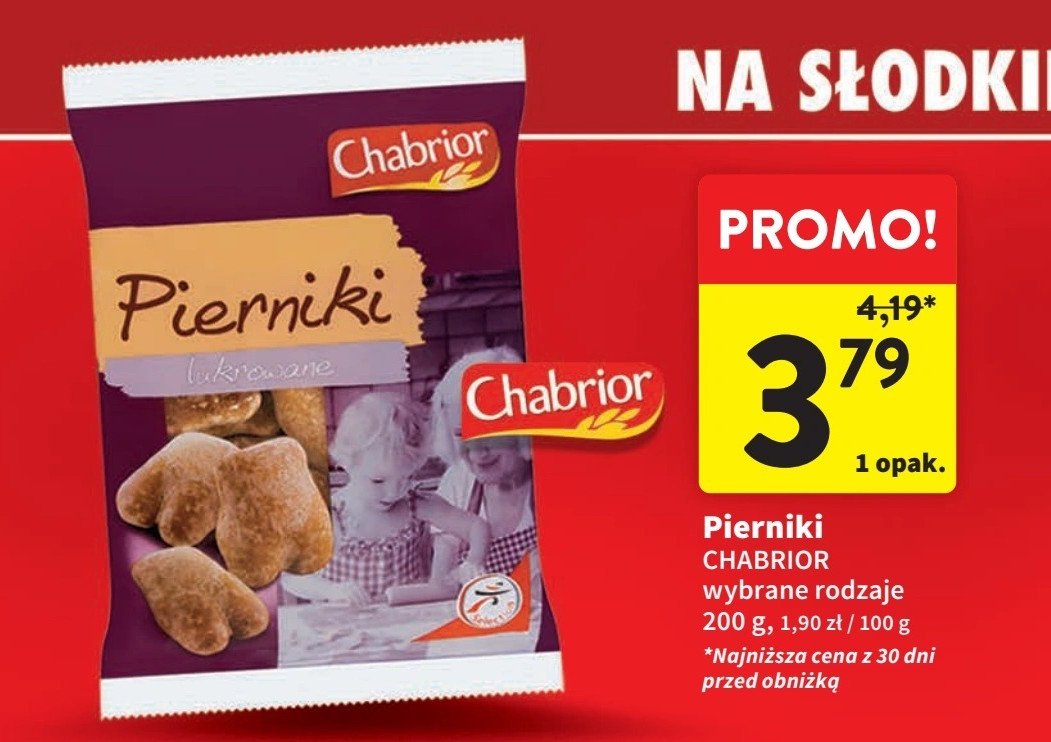 Pierniki lukrowane Chabrior promocja