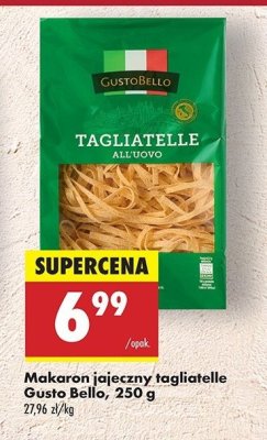 Makaron tagliatelle Gustobello promocja