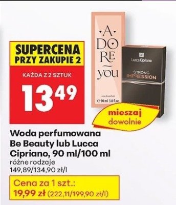 Woda perfumowana 90 ml/100 ml różne rodzaje promocja w Biedronka