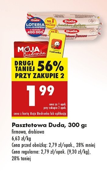 Pasztetowa firmowa Silesia duda promocja w Biedronka