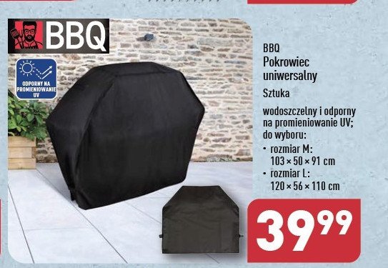 Pokrowiec uniwersalny 120 x 56 x 110 cm Bbq promocja